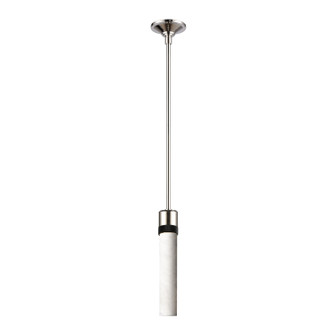 Zigrina One Light Pendant in Satin Brushed Black (360|P11707-E26-PN-K-SBB-G9)