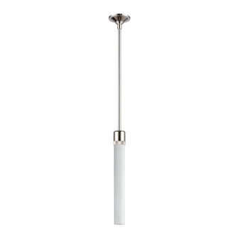 Zigrina One Light Pendant in Polished Nickel (360|P11707-E26-PN-G8)