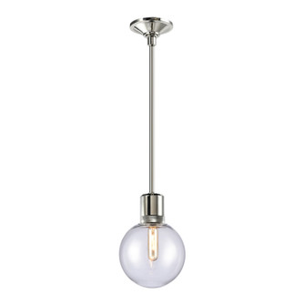 Zigrina One Light Pendant in Polished Nickel (360|P11707-E26-PN-G11)