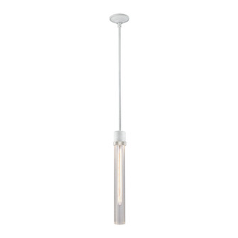 Zigrina One Light Pendant in Matte White (360|P11706-E26-MW-K-PN-G4)