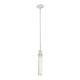 Zigrina One Light Pendant in Matte White (360|P11706-E26-MW-K-PN-G1)