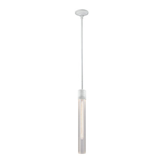 Zigrina One Light Pendant in Matte White (360|P11706-E26-MW-G4)