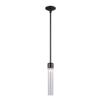 Zigrina LED Pendant in Satin Brushed Black (360|P11704-LED-SBB-K-PN-G1)