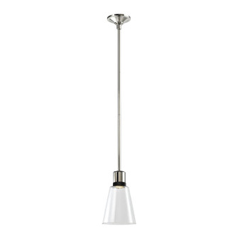 Zigrina LED Pendant in Polished Nickel (360|P11703-LED-PN-K-SBB-G16)