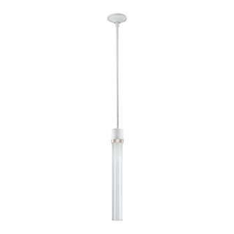 Zigrina LED Pendant in Matte White (360|P11702-LED-MW-K-PN-G2)