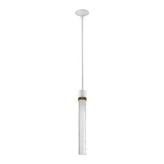 Zigrina LED Pendant in Matte White (360|P11702-LED-MW-K-AGB-G6)