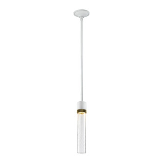 Zigrina LED Pendant in Matte White (360|P11702-LED-MW-K-AGB-G5)