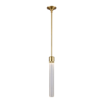 Zigrina LED Pendant in Aged Brass (360|P11701-LED-AGB-G4)