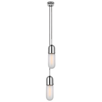 Junio LED Pendant in Polished Nickel (268|TOB 5646PN-FG-2)