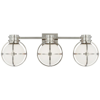 Gracie LED Wall Sconce in Polished Nickel (268|CHD 2487PN-WG)