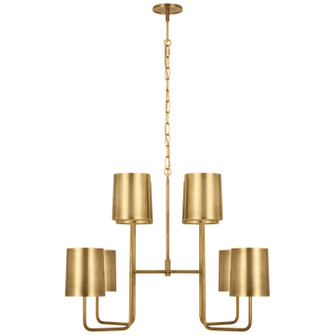 Go Lightly LED Chandelier in Soft Brass (268|BBL 5083SB-SB)