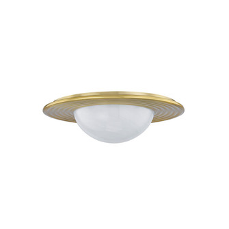 Geraldton LED Flush Mount in Aged Brass (70|7116-AGB)