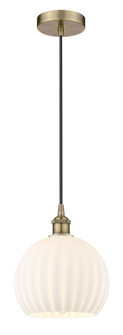 Edison LED Mini Pendant in Antique Brass (405|616-1P-AB-G1217-10WV)