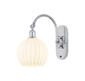 Ballston LED Wall Sconce in Polished Chrome (405|518-1W-PC-G1217-8WV)