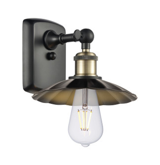 Ballston LED Wall Sconce in Black Antique Brass (405|516-1W-BAB-M17-BK)