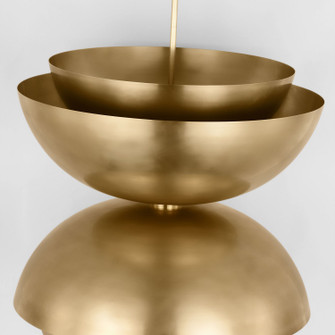 Shanti LED Pendant in Natural Brass (182|SLPD32027NB)
