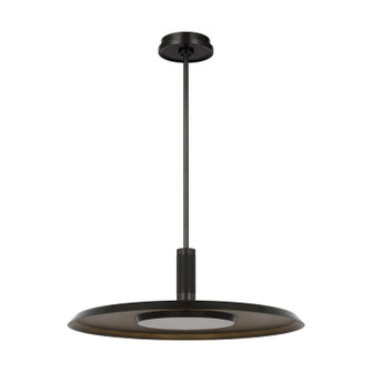 Saucer LED Pendant in Dark Bronze/Darkened Brass (182|AKPD17027BZ/DB)