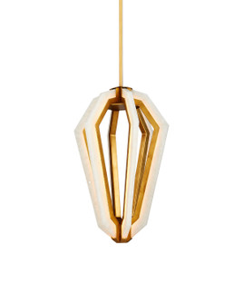 Riviere LED Pendant in Natural/Contemporary Gold Leaf (142|9000-1156)
