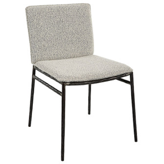 Jacobsen Dining Chair in Natural Aged Black Iron (52|23781)