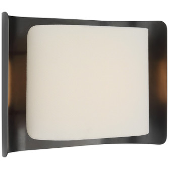 Penumbra LED Wall Sconce in Bronze and Linen (268|WS 2071BZ/L)