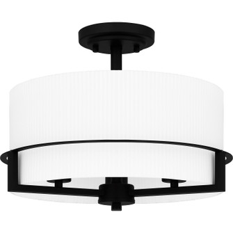 Seymour Three Light Semi Flush Mount in Matte Black (10|SEY1715MBK)