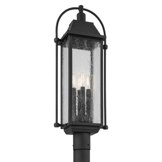 Harbor Row Four Light Outdoor Post Mount in Textured Black (12|49717BKT)