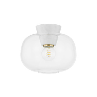 Ariella One Light Flush Mount in Aged Brass (428|H869501-AGB)