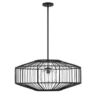 Marcy One Light Pendant in Matte Black (51|7-1429-1-89)