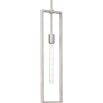 Boundary One Light Pendant in Brushed Nickel (54|P500444-009)