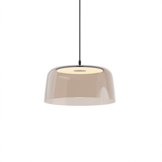 Yurei LED Pendant in Matte Black (240|YUP-S1-SW-MTB+STEA)