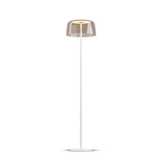 Yurei LED Floor Lamp in Matte White (240|YUF-SW-MWT+STEA)