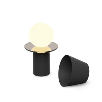 Guy LED Lantern in Matte Black (240|GUY-MTB+DDGY)
