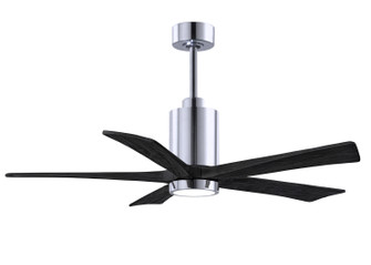 Patricia 52''Ceiling Fan in Polished Chrome (101|PA5-CR-BK-52)