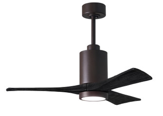 Patricia 42''Ceiling Fan in Textured Bronze (101|PA3-TB-BK-42)