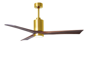 Patricia 60''Ceiling Fan in Brushed Brass (101|PA3-BRBR-WA-60)