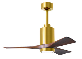 Patricia 42''Ceiling Fan in Brushed Brass (101|PA3-BRBR-WA-42)