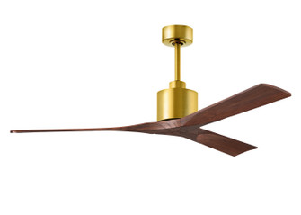 Nan 60''Ceiling Fan in Brushed Brass (101|NK-BRBR-WA-60)