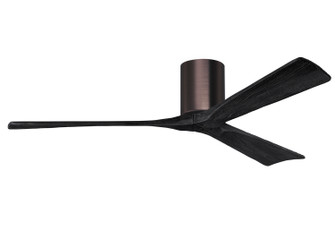 Irene 60''Ceiling Fan in Brushed Bronze (101|IR3H-BB-BK-60)