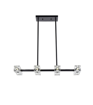 Lyra Eight Light Pendant in Black (173|LD920D30BK)