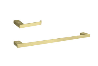 Sofia 2-Piece Bathroom Hardware Set in Brushed Gold (173|HWB-13S2BGD)