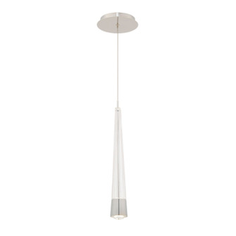 Quill LED Mini Pendant in Aged Brass (34|PD-59416-30-AB)
