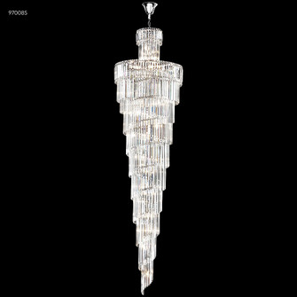 Contemporary Europa 39 Light Chandelier in Silver (64|97008S22)