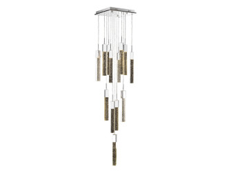 The Original Glacier Avenue 13 Light Flush Mount/Pendant in Chrome (192|HF1905-13-GL-CH)