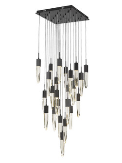 The Original Aspen 25 Light Pendant in Black (192|HF1904-25-AP-BK)