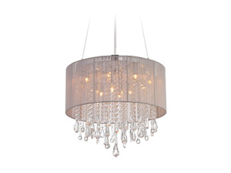 Beverly Dr. 12 Light Dual Mount/Flush & Hanging in Taupe Silk String (192|HF1502-TP)