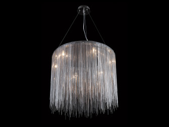 Fountain Ave LED Chandelier in Chrome (192|HF1202-CH)