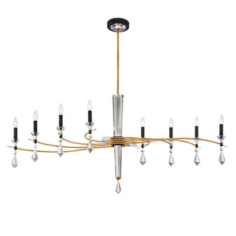Tempest Eight Light Chandelier in Soft Gold (53|S5608-709/18R)