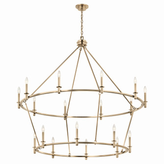 Carrick 18 Light Chandelier in Champagne Bronze (12|52708CPZ)