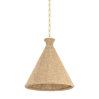 Tallman One Light Pendant in Vintage Gold Leaf (70|5020-VGL) Tallman One Light Pendant in Vintage Gold Leaf (70|5020-VGL)