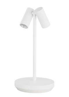 Doppia LED Table Lamp in Matte White (182|SLTB53427W)
